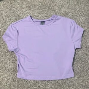 purple baby tee